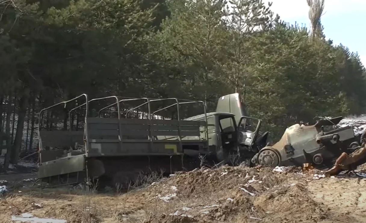 Украинские формирования попали в оперативно-огневое кольцо в Черниговской области
