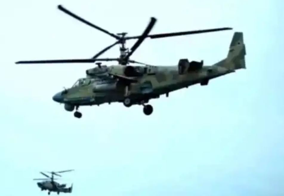 Вчера по украинским пабликам разгоняли видео, как сбивают наш Ка-52
