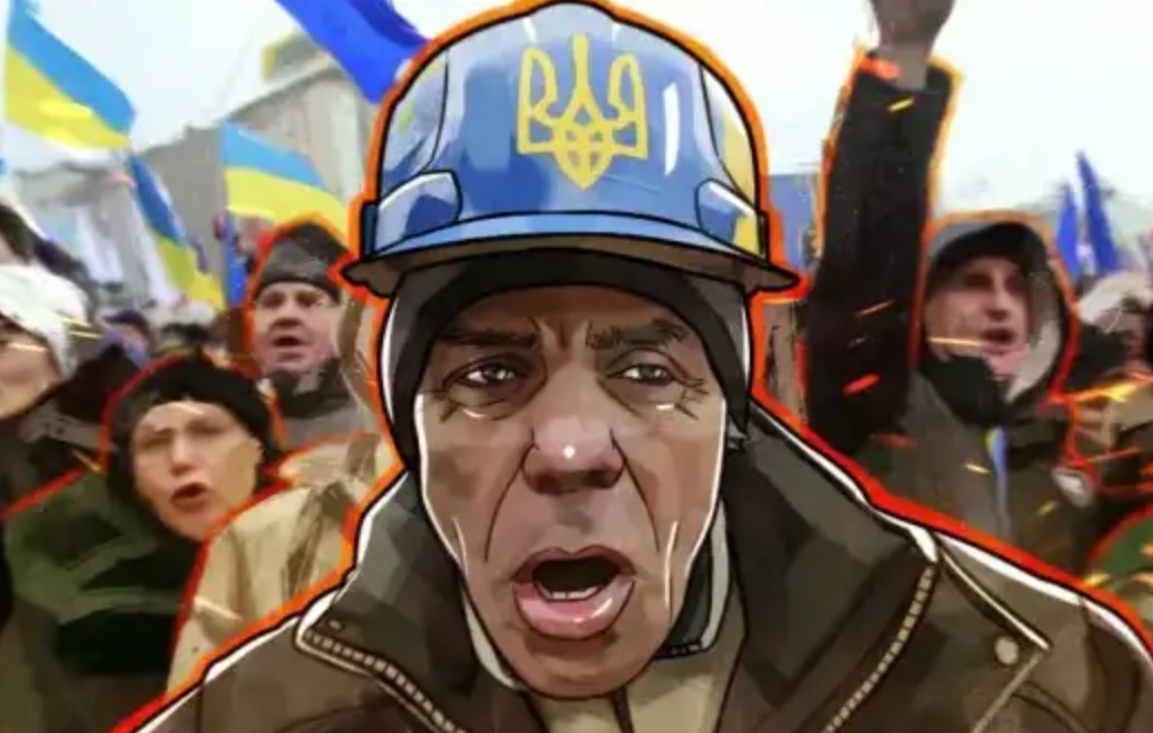 «Единая Украина» пала: жители Ивано-Франковска рассказали о странном знамении в центре города