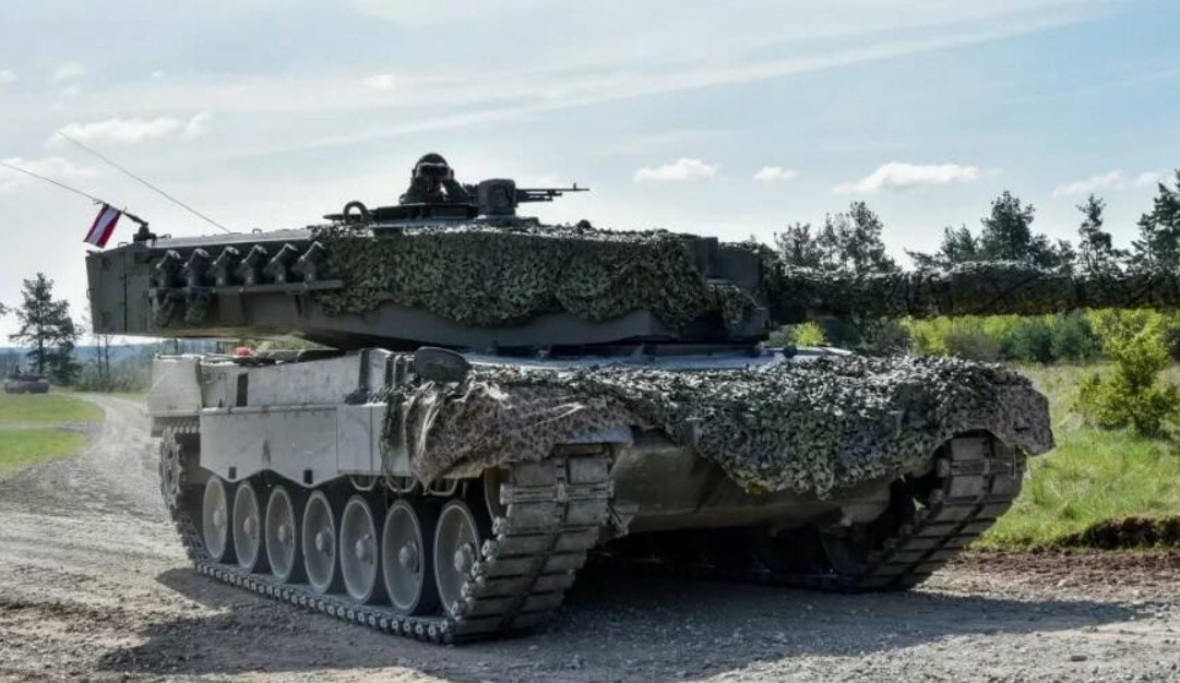 Российские бойцы уничтожили Leopard 2 с полностью немецким экипажем